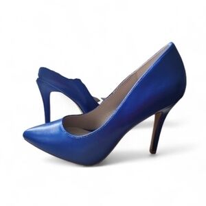 French Connection Sapphire Blue Heels